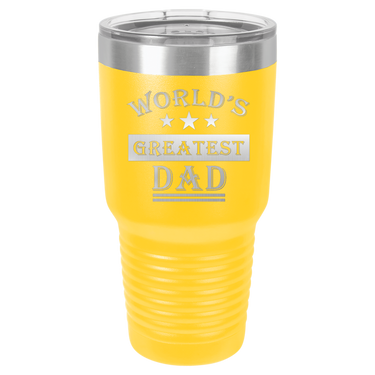 World's Greatest Dad 30oz Ringneck Tumbler